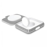 Puro Trådløs Oplader Power Go 2-i-1 MagSafe Hvid