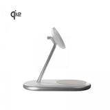 Puro Trådløs Oplader Mag Station 2-i-1 Qi2 Hvid