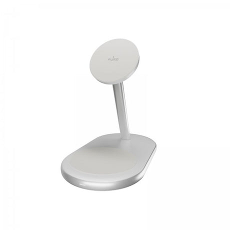 Puro Trådløs Oplader Mag Station 2-i-1 Qi2 Hvid