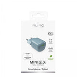 Puro Laddare MiniPro GaN USB-C 20W Grøn