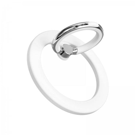 Puro MagSafe-mobilring Mag Loop Ring Stand Hvid