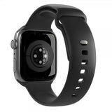 Puro Apple Watch 44/45/46mm/Apple Watch Ultra rem ICON Silikonerem Sort