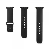 Puro Apple Watch 44/45/46mm/Apple Watch Ultra rem ICON Silikonerem Sort