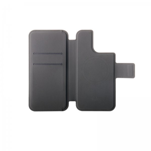 Puro iPhone 13 Pro/iPhone 14 Pro Cover MagSafe Folio Sort