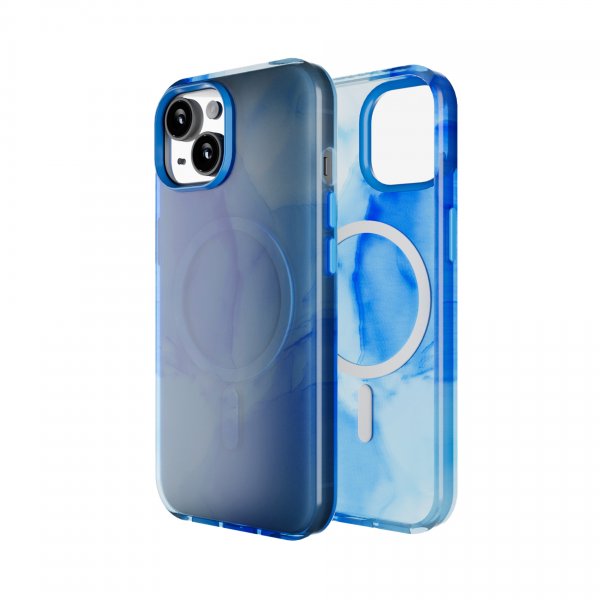 Puro iPhone 15 Cover Aqua Blå