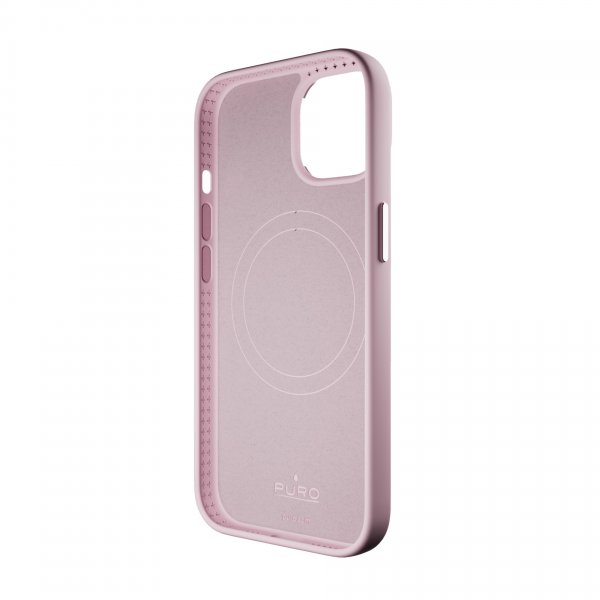 Puro iPhone 15 Plus Cover ICON Mag Pro Pink