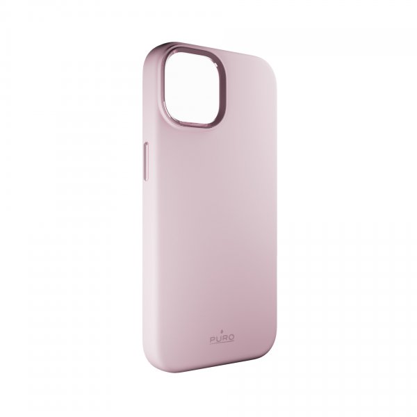 Puro iPhone 15 Plus Cover ICON Mag Pro Pink