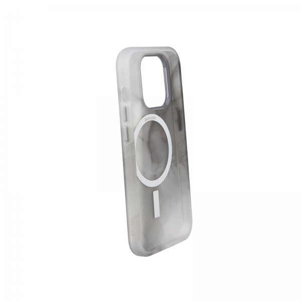 Puro iPhone 15 Pro Max Cover Aqua Silver