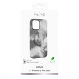Puro iPhone 15 Pro Max Cover Aqua Silver