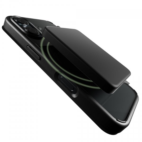 Puro iPhone 16 Cover Book Mag 2 Sort