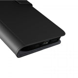 Puro iPhone 16 Cover Wallet Stand Sort