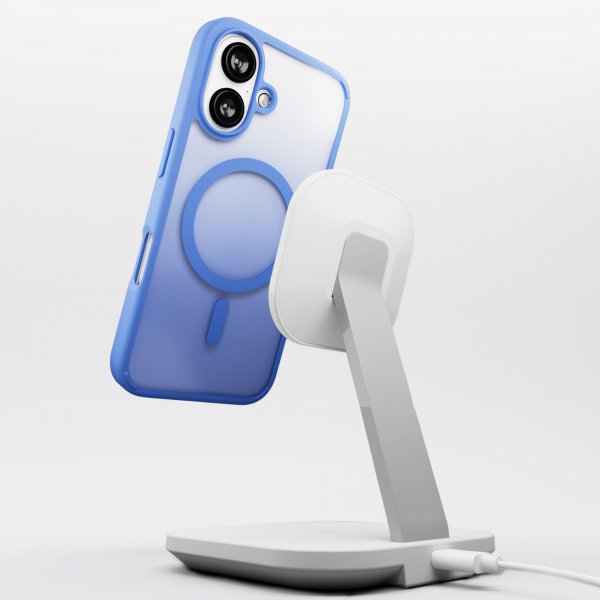 Puro iPhone 16 Cover Gradient Blå