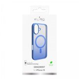 Puro iPhone 16 Cover Gradient Blå
