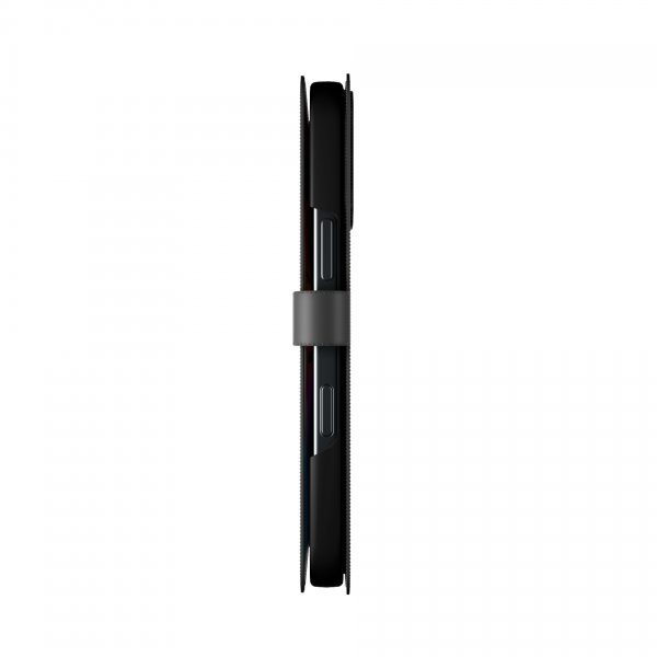 Puro iPhone 16 Plus Cover Wallet Stand Sort