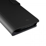 Puro iPhone 16 Plus Cover Wallet Stand Sort
