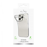 Puro iPhone 16 Pro Cover Nude Transparent