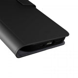Puro iPhone 16 Pro Cover Wallet Stand Sort