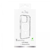 Puro iPhone 16 Pro Cover Lite Mag Transparent