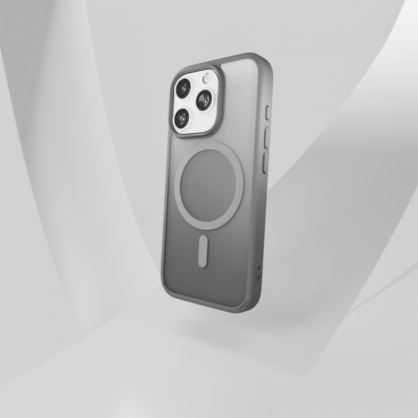 Puro iPhone 16 Pro Max Cover Gradient Sølv