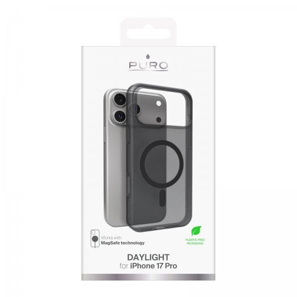 Puro iPhone 17 Pro Cover Daylight MagSafe Sort
