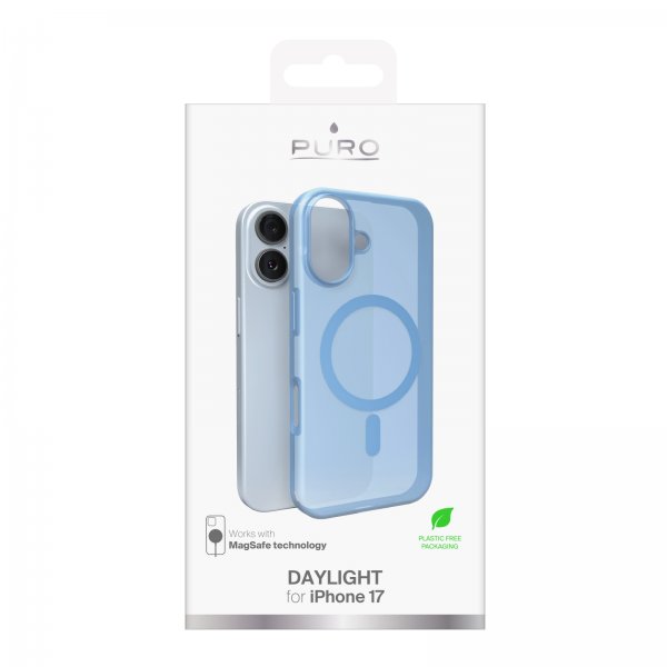 Puro iPhone 17 Cover Daylight MagSafe Ice Blue