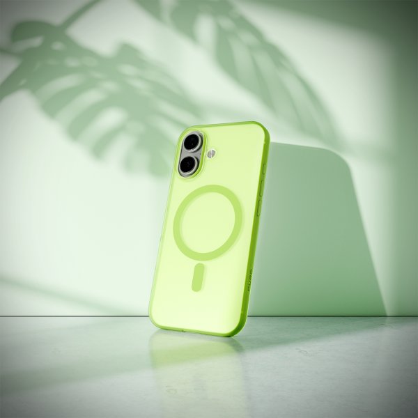 Puro iPhone 17 Cover Daylight MagSafe Salted Lime