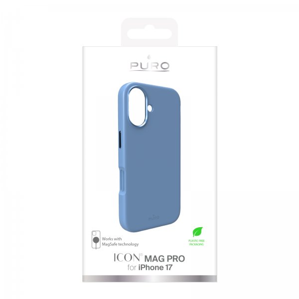 Puro iPhone 17 Cover ICON Mag Pro Ice Blue