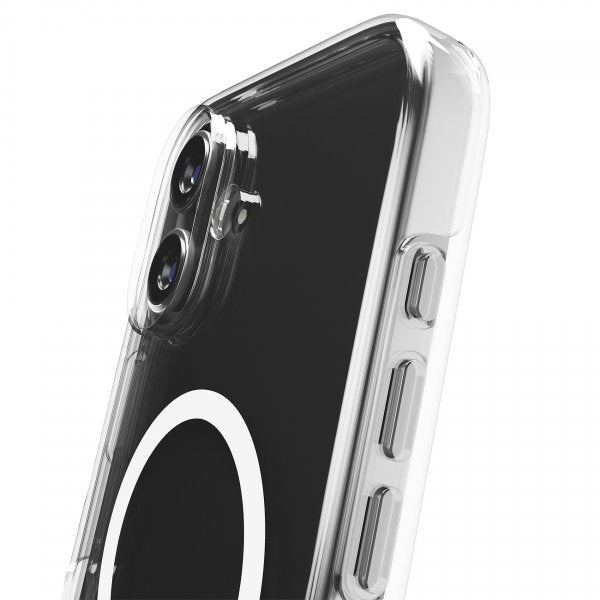 Puro iPhone 17 Cover Impact Clear D3O MagSafe Transparent