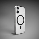 Puro iPhone 17 Cover Lite Mag Transparent Sort