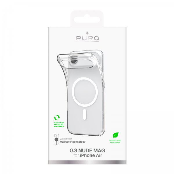 Puro iPhone Aircover 0.3 Mag Transparent