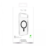 Puro iPhone Aircover Lite Mag Transparent Sort