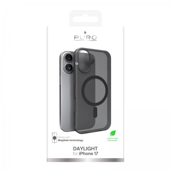 Puro iPhone 17 Cover Daylight MagSafe Sort