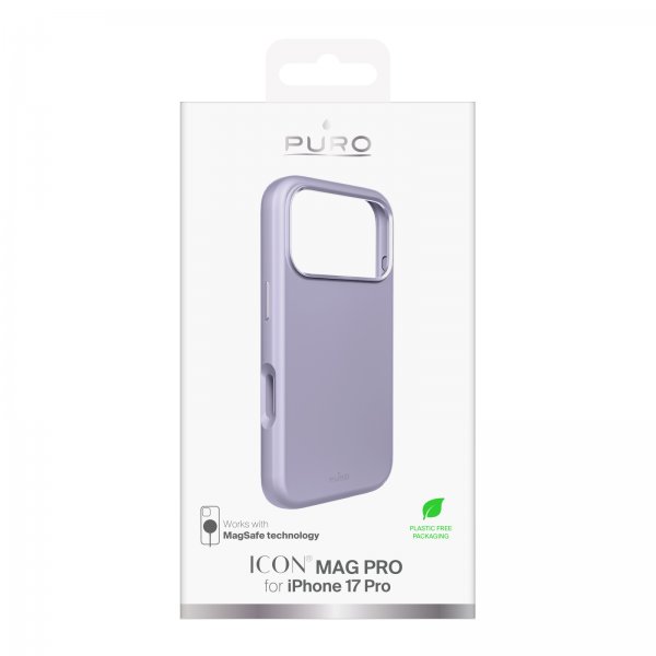 Puro iPhone 17 Pro Cover ICON Mag Pro Lavender