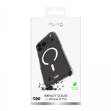 Puro iPhone 17 Pro Cover Impact Clear D3O MagSafe Gennemsigtig
