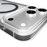 Puro iPhone 17 Pro Cover Lite Mag Gennemsigtig Blå