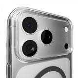 Puro iPhone 17 Pro Cover Lite Mag Transparent Grå