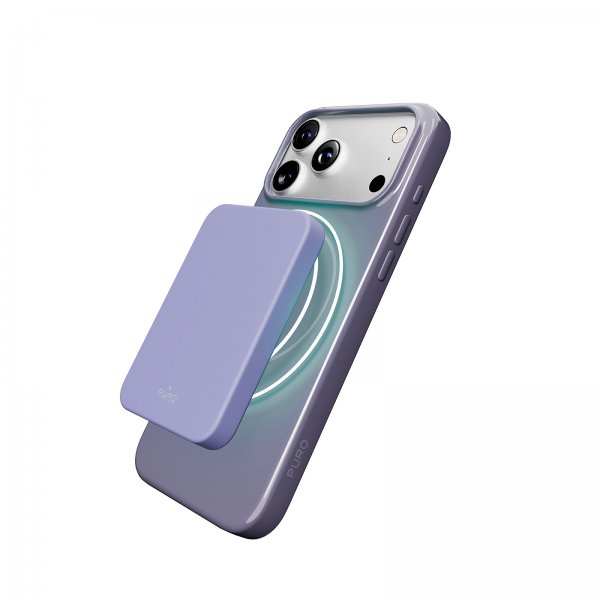 Puro iPhone 17 Pro Cover Pulse MagSafe Crown Blue