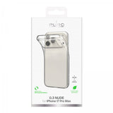 Puro iPhone 17 Pro Max Cover Nude Transparent