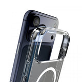 Puro iPhone 17 Pro Max Cover Impact Clear D3O MagSafe Transparent
