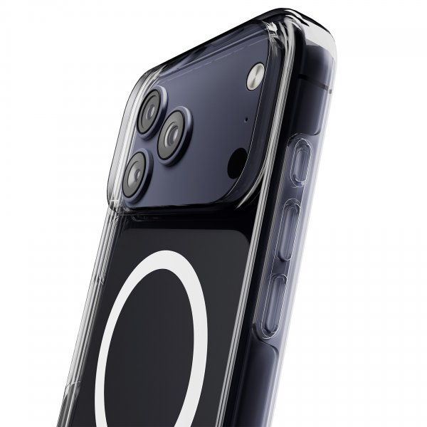 Puro iPhone 17 Pro Max Cover Impact Clear D3O MagSafe Transparent