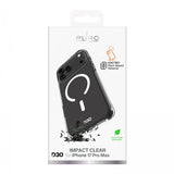 Puro iPhone 17 Pro Max Cover Impact Clear D3O MagSafe Transparent