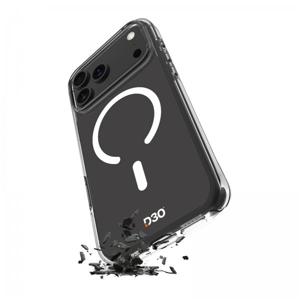 Puro iPhone 17 Pro Max Cover Impact Clear D3O MagSafe Transparent