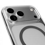 Puro iPhone 17 Pro Max Cover Lite Mag Transparent Grå
