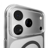 Puro iPhone 17 Pro Max Cover Lite Mag Transparent Grå