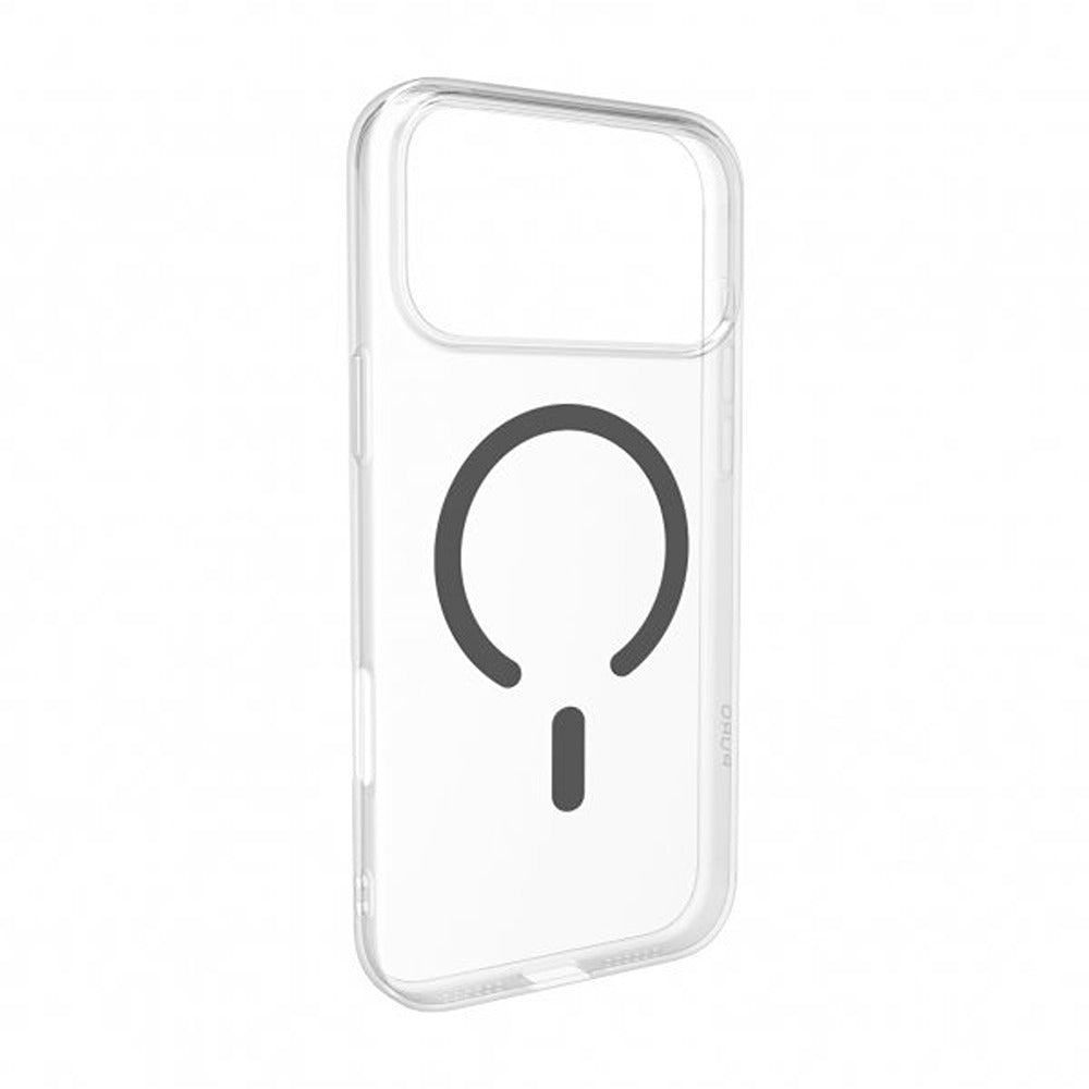 Puro iPhone 17 Pro Max Cover Lite Mag Transparent Grå