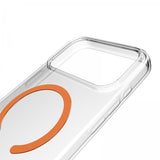 Puro iPhone 17 Pro Max Cover Lite Mag Transparent Orange