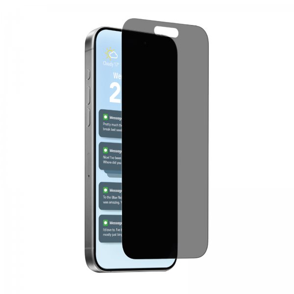 Puro iPhone 17 Pro Max Skærmbeskytter Privacy