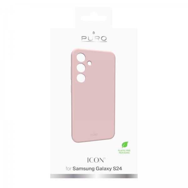 Puro Samsung Galaxy S24 Cover Icon Rosa