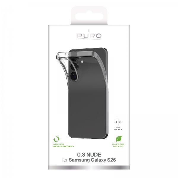 Puro Samsung Galaxy S26 Cover Nude Transparent