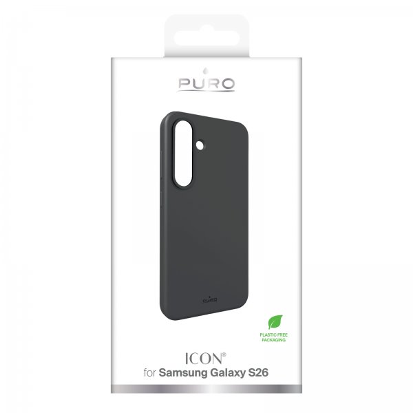 Puro Samsung Galaxy S26 Cover Icon Sort
